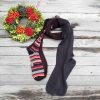 Sciarpa realizzata con calze in lana imperfette da Ricicli Design