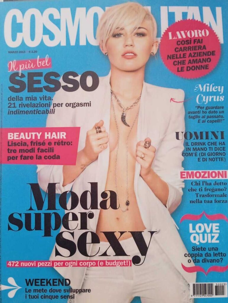 Articolo su Cosmopolitan