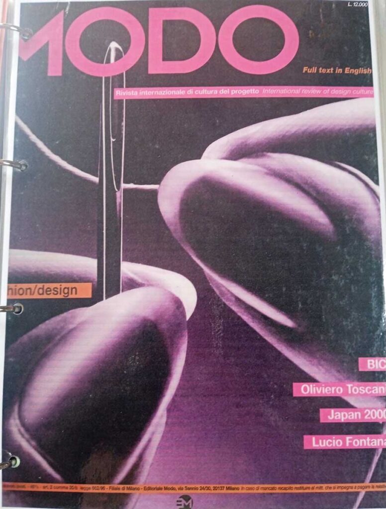 Articolo sulla rivista MODO