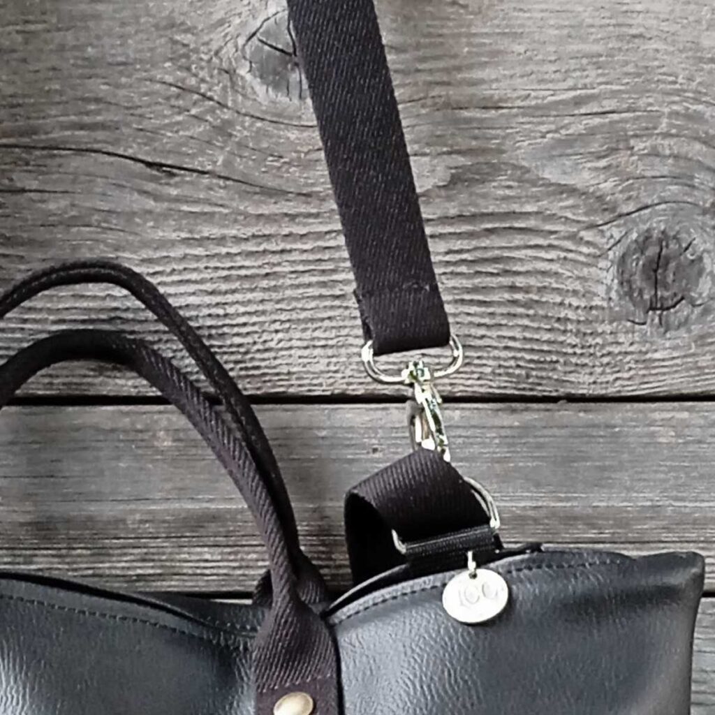 Borsa zaino Greta TOTAL BLACK n°27 - immagine 10