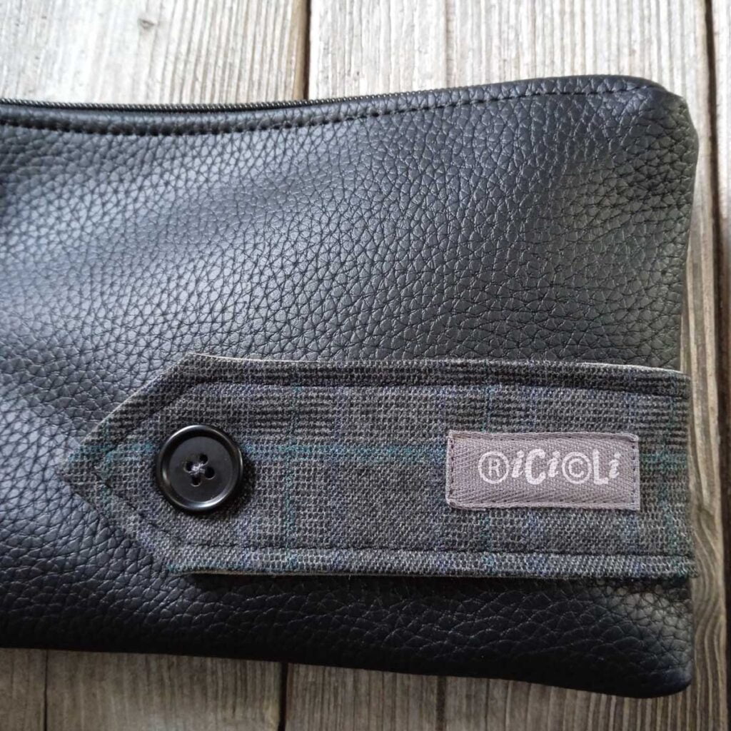 Pochette piccola TOTAL BLACK n°05 - immagine 4