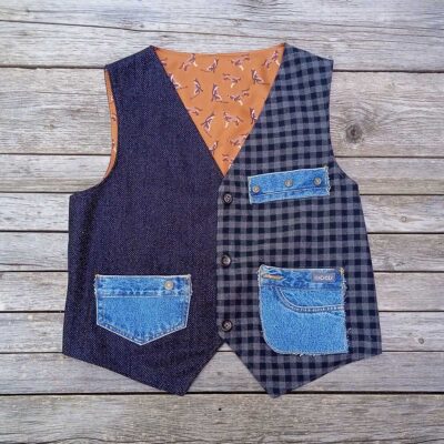 Gilet double face n°02 Tg.XL