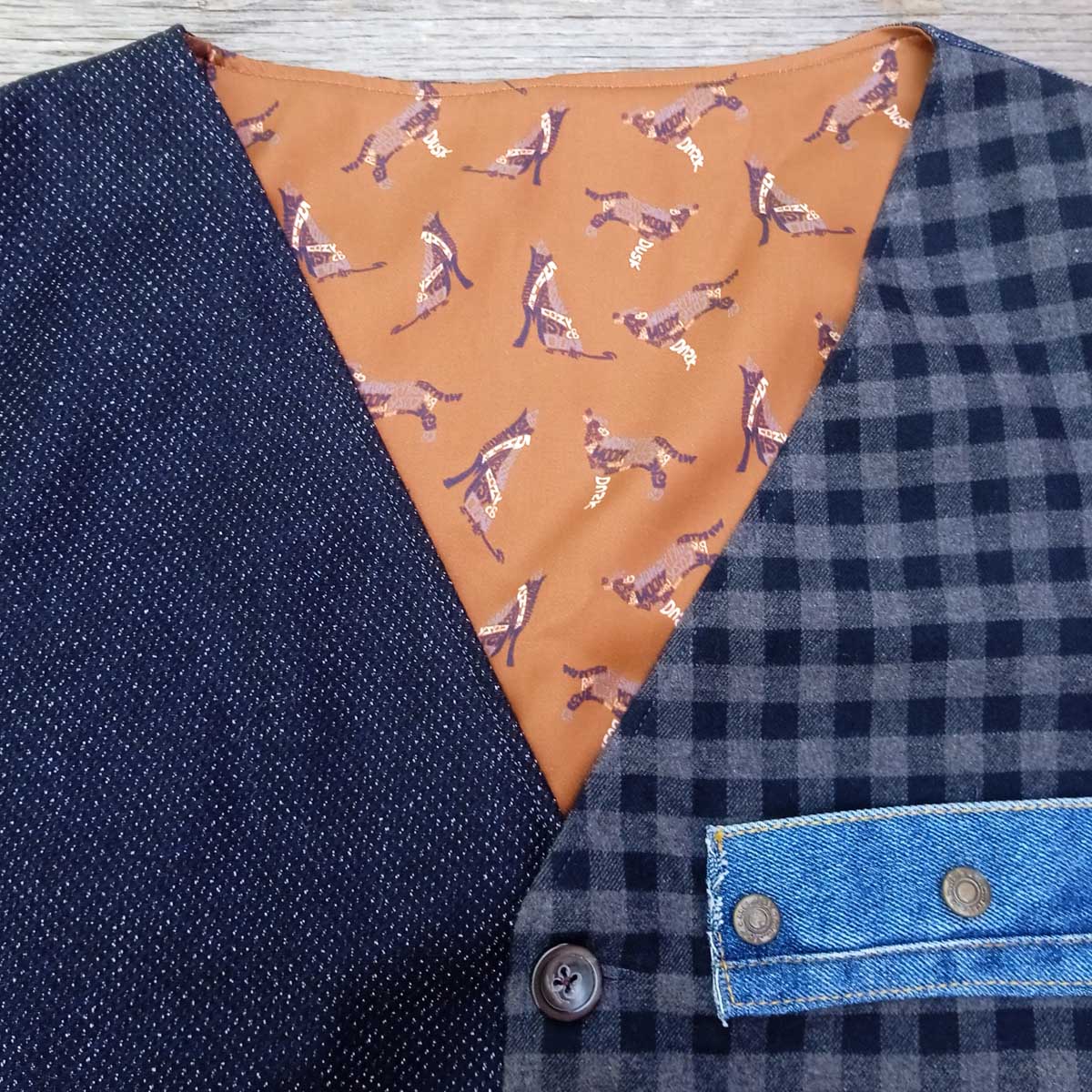 Gilet double face n°02 Tg.XL Gilet double face n°02 Tg.XL - immagine 7