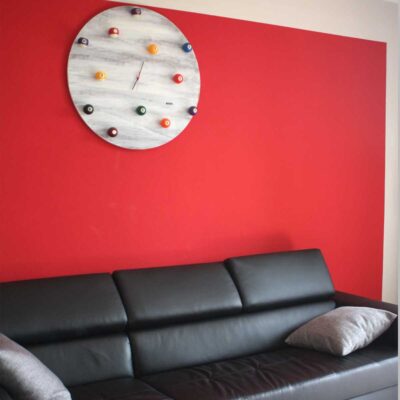 Orologio Biliardo a casa di Giulia ed Elisa CARPI (MO)