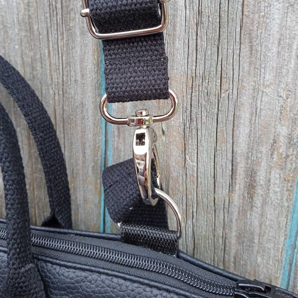 Borsa zaino Greta TOTAL BLACK n°26 - immagine 14