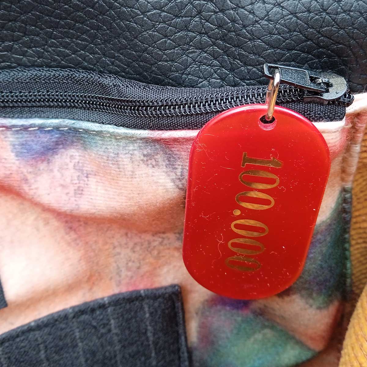 Borsa zaino Greta TOTAL BLACK n°28 Borsa zaino Greta TOTAL BLACK n°28 - immagine 14