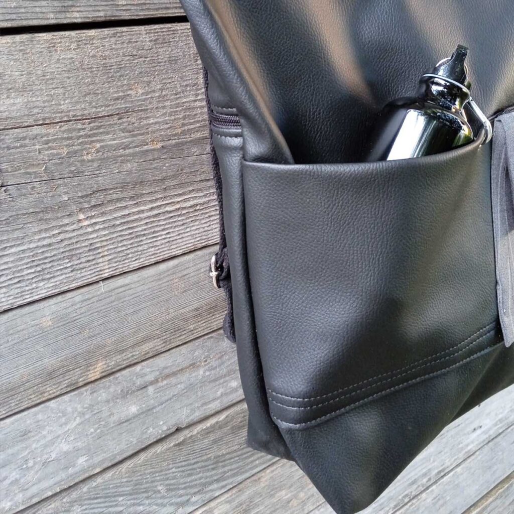 Borsa zaino Greta TOTAL BLACK n°28 - immagine 16