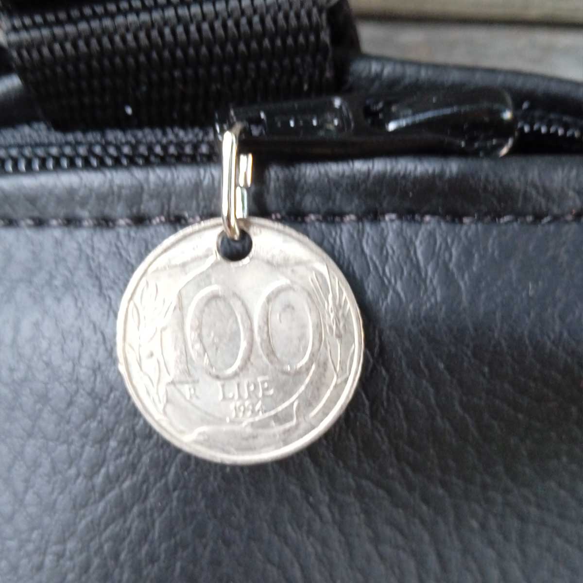 Borsa zaino Greta TOTAL BLACK n°28 Borsa zaino Greta TOTAL BLACK n°28 - immagine 16