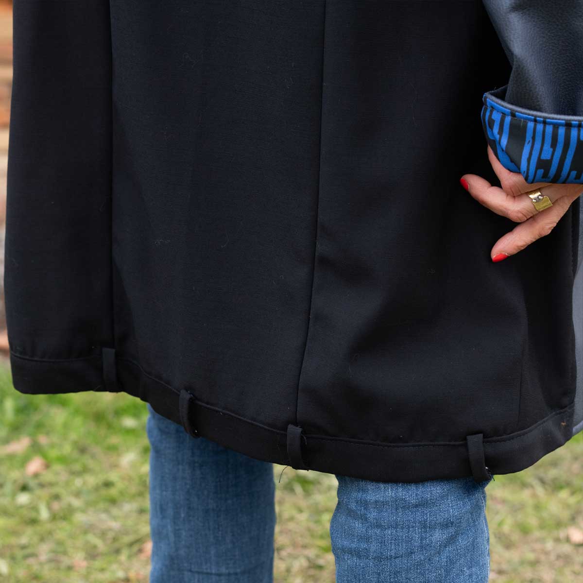 Cappotto UNISEX in finta pelle n°14 Tg.XL/XXL Cappotto UNISEX in finta pelle n°14 Tg.XL/XXL - immagine 14