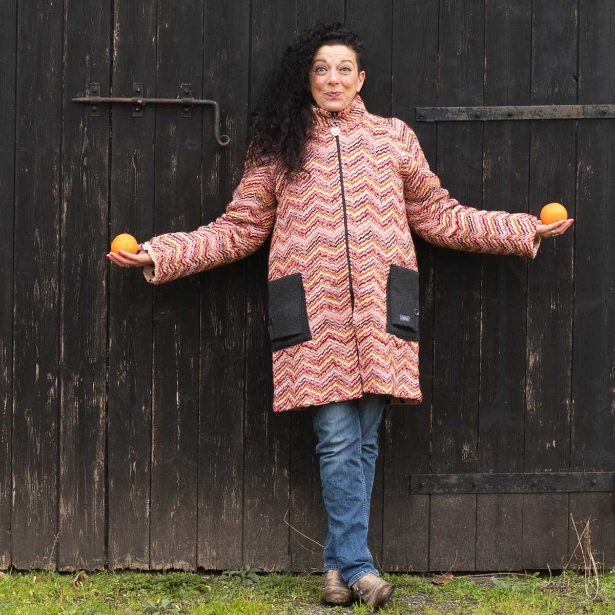 Cappotto Reversibile n°01 Tg.XL Cappotto Reversibile n°01 Tg.XL