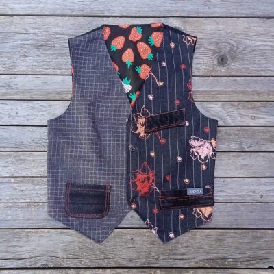 Gilet double face n°04 Tg.S