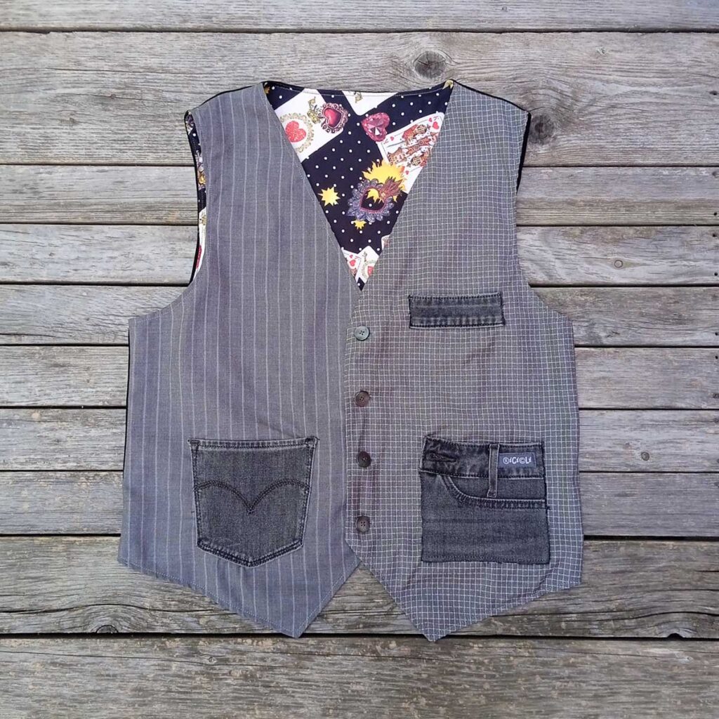 Gilet double face n°07 Tg.XL