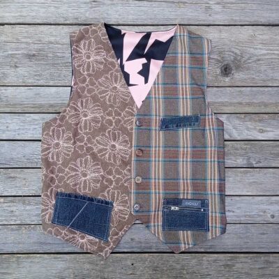 Gilet double face n°15 Tg.S