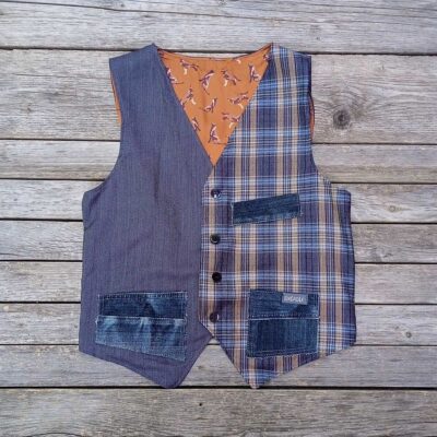 Gilet double face n°16 Tg.M