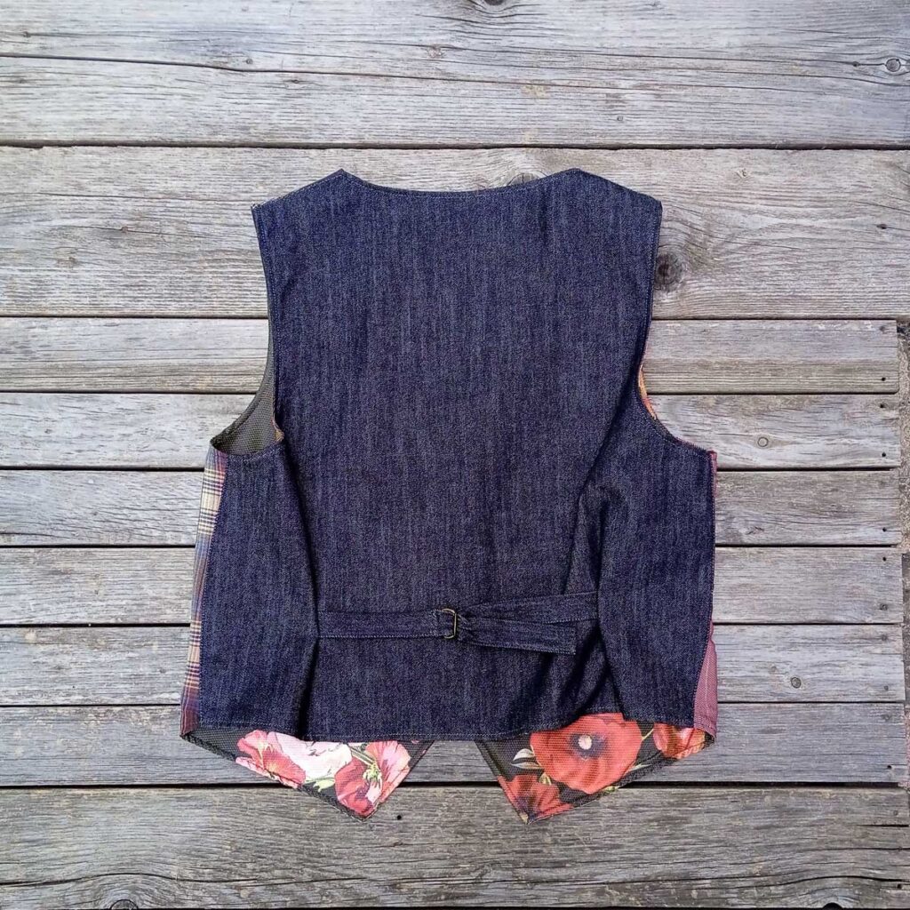 Gilet double face n°17 Tg.M - immagine 15