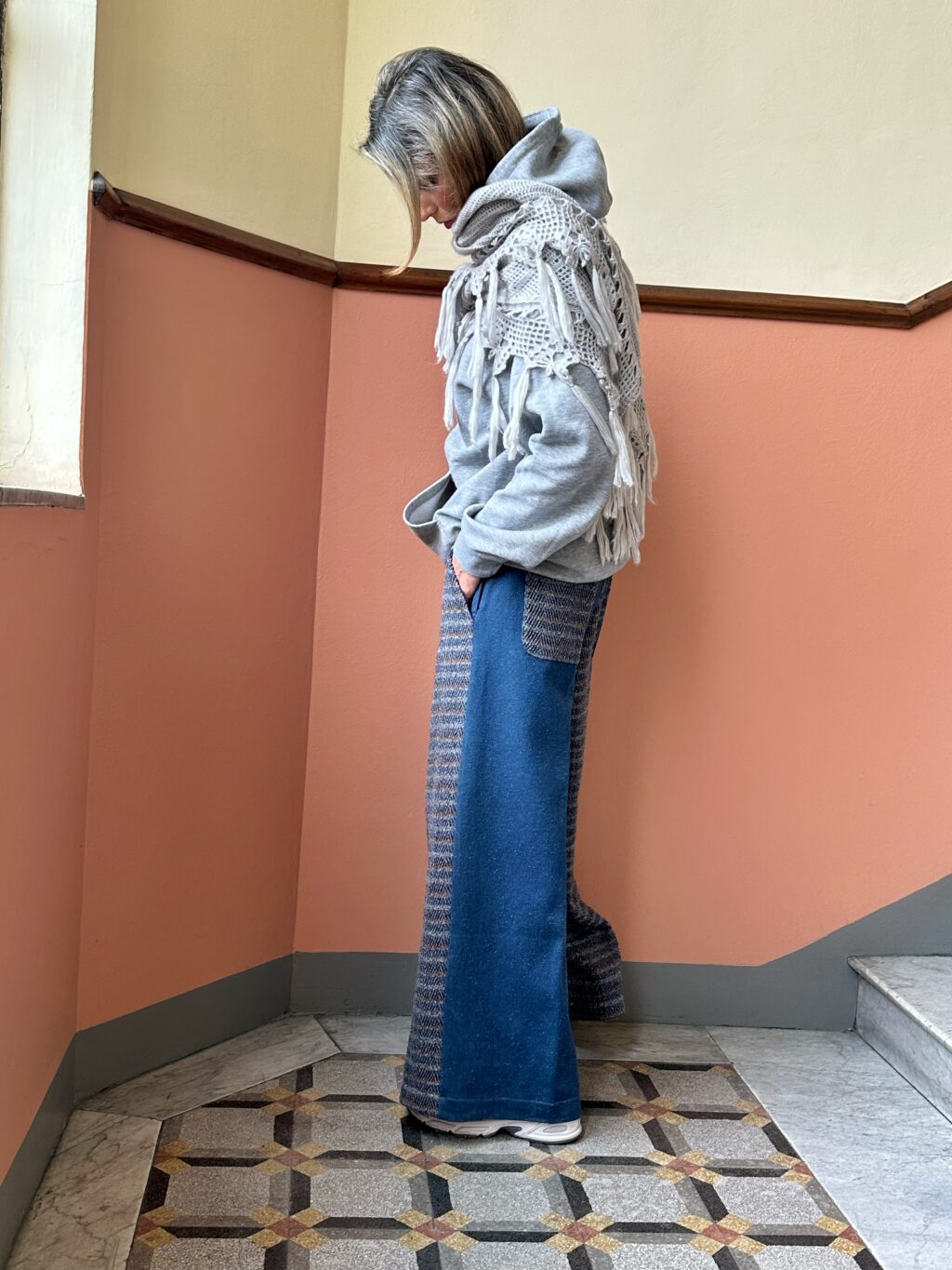 Pantaloni Palazzo n°12 Tg.XL - immagine 12