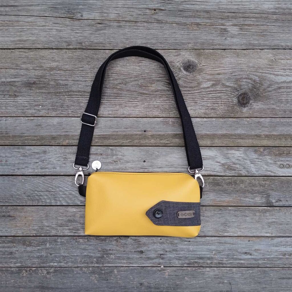 Pochette Lupin n°05 con tracolla nera