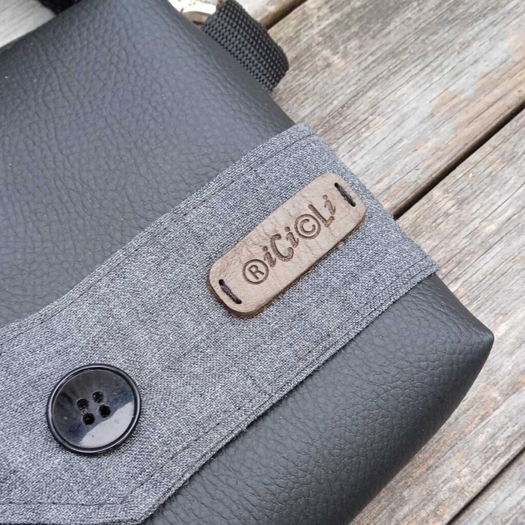 Pochette Lupin n°07 con tracolla nera - immagine 7