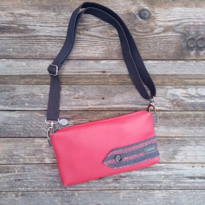 Pochette Lupin n°08 con tracolla nera