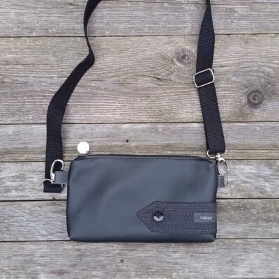 Pochette Lupin n°05 con tracolla nera