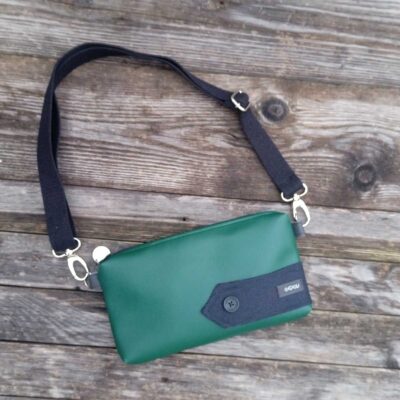 Pochette Lupin n°04 con tracolla nera