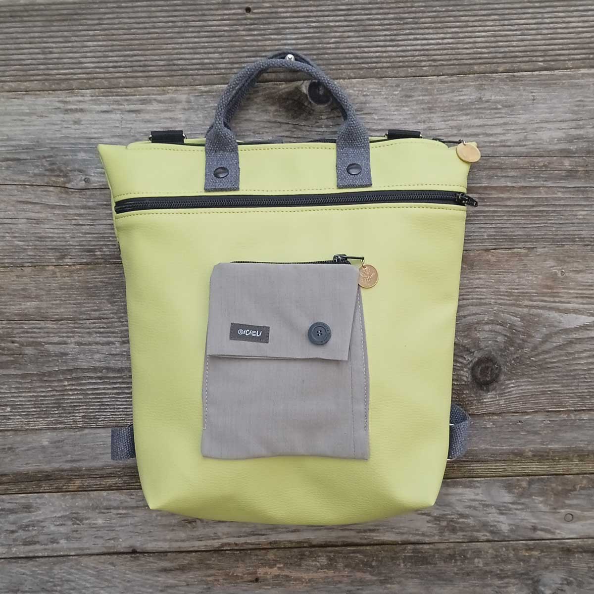 Borsa Zaino Cinno n°08 Borsa Zaino Cinno n°08 - immagine 9