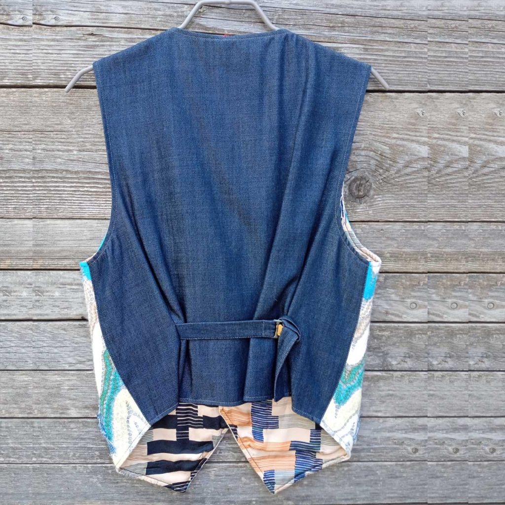 Gilet double face n°19 Tg.XS - immagine 9