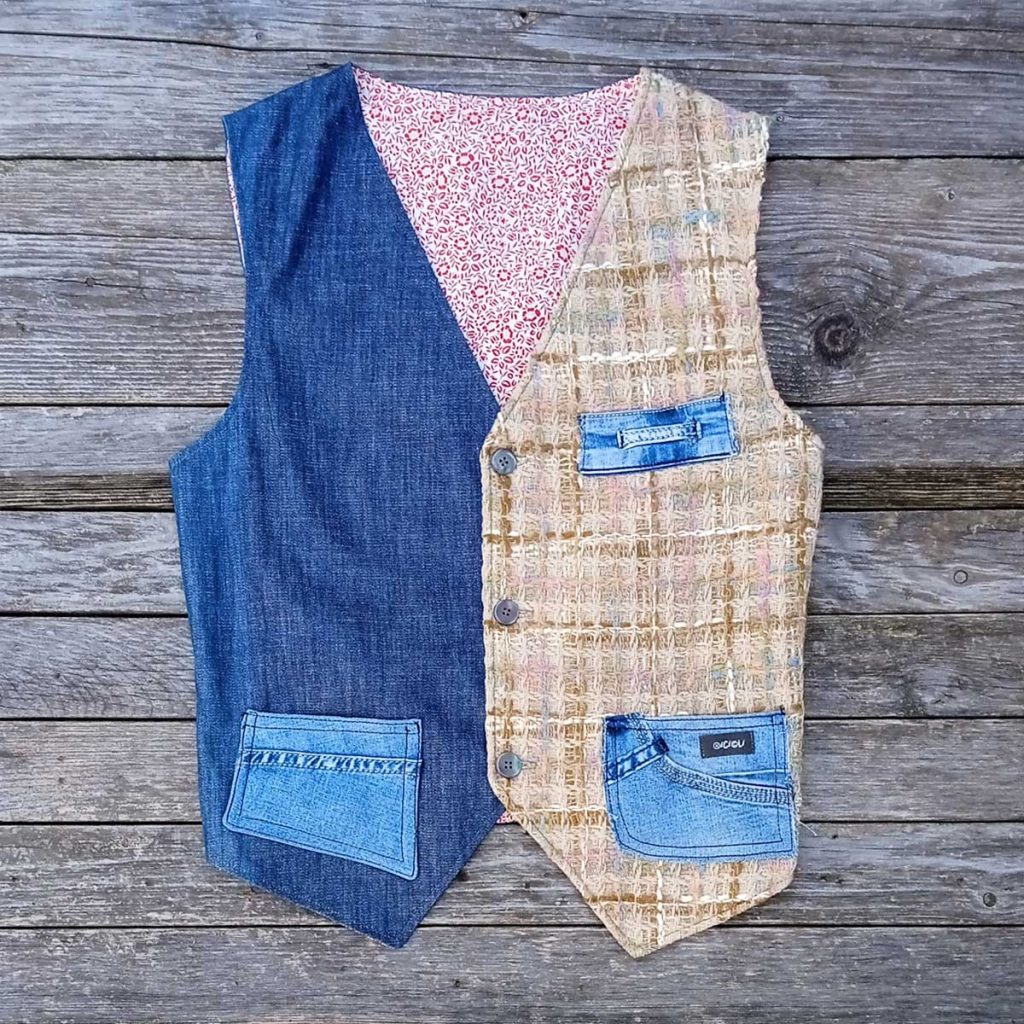 Gilet double face n°01 Tg.S