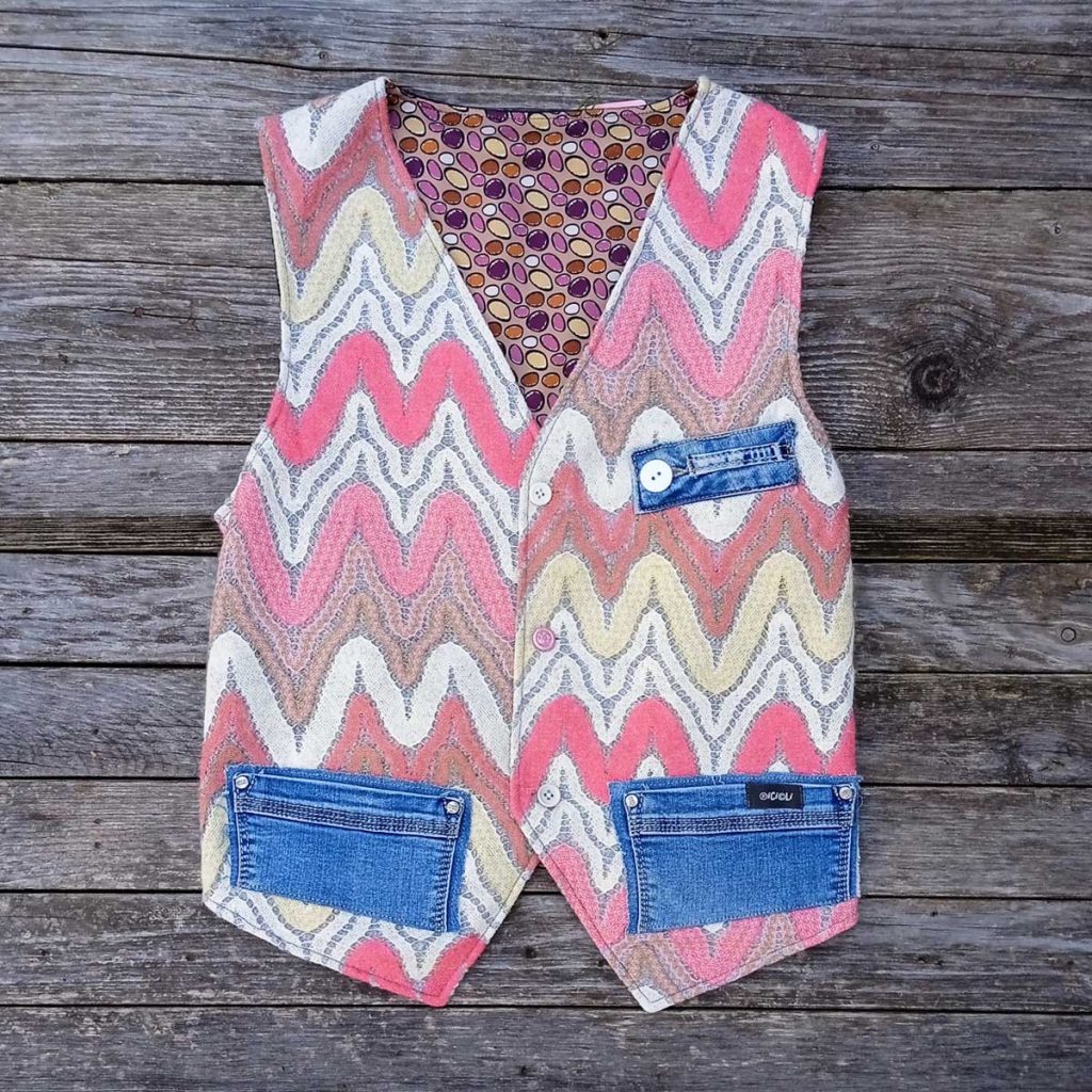 Gilet double face n°11 Tg.XS