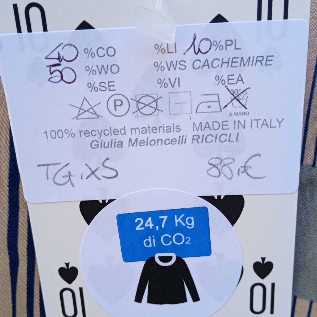 Gilet double face n°19 Tg.XS - immagine 12