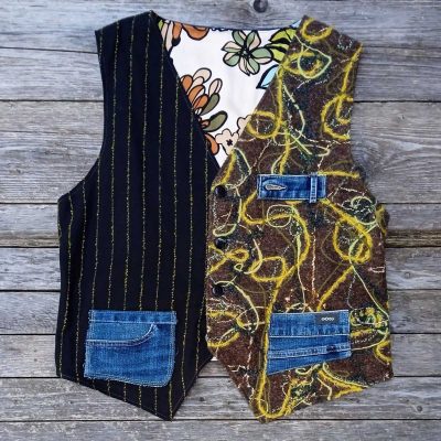 Home Gilet double face n°22 Tg.XXXL