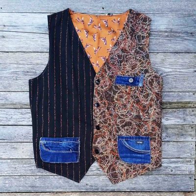 Gilet double face n°24 Tg.4XL