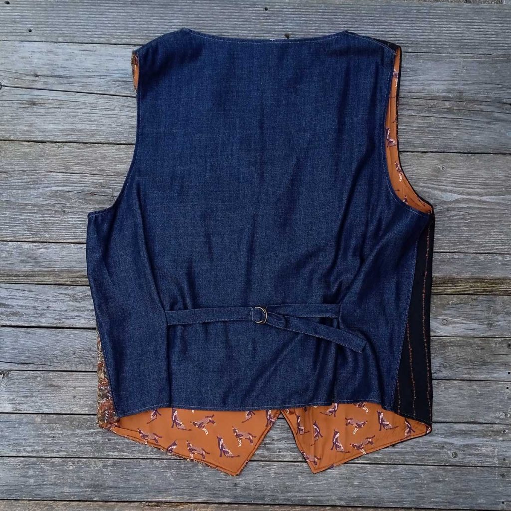 Gilet double face n°24 Tg.4XL - immagine 11