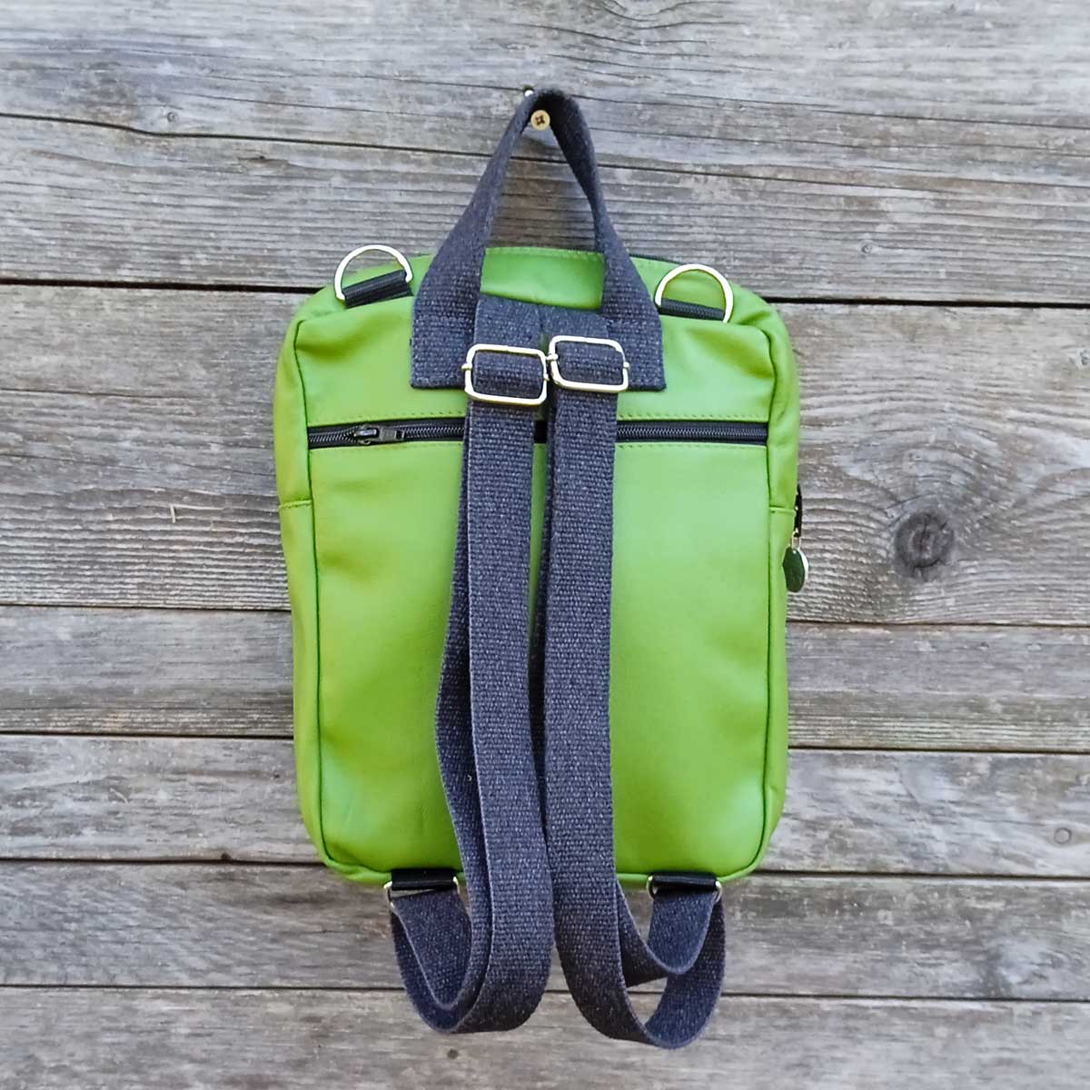 Borsa zaino Fico in VERA PELLE n°05 Borsa zaino Fico in VERA PELLE n°05 - immagine 12