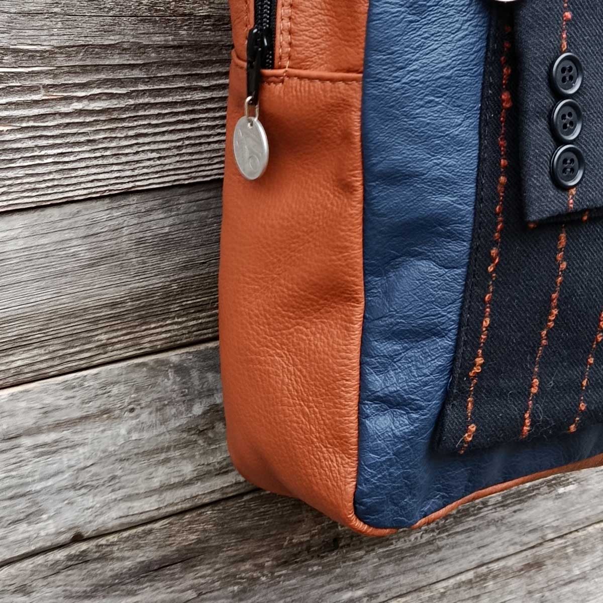 Borsa zaino Fico in VERA PELLE n°05 Borsa zaino Fico in VERA PELLE n°05 - immagine 11