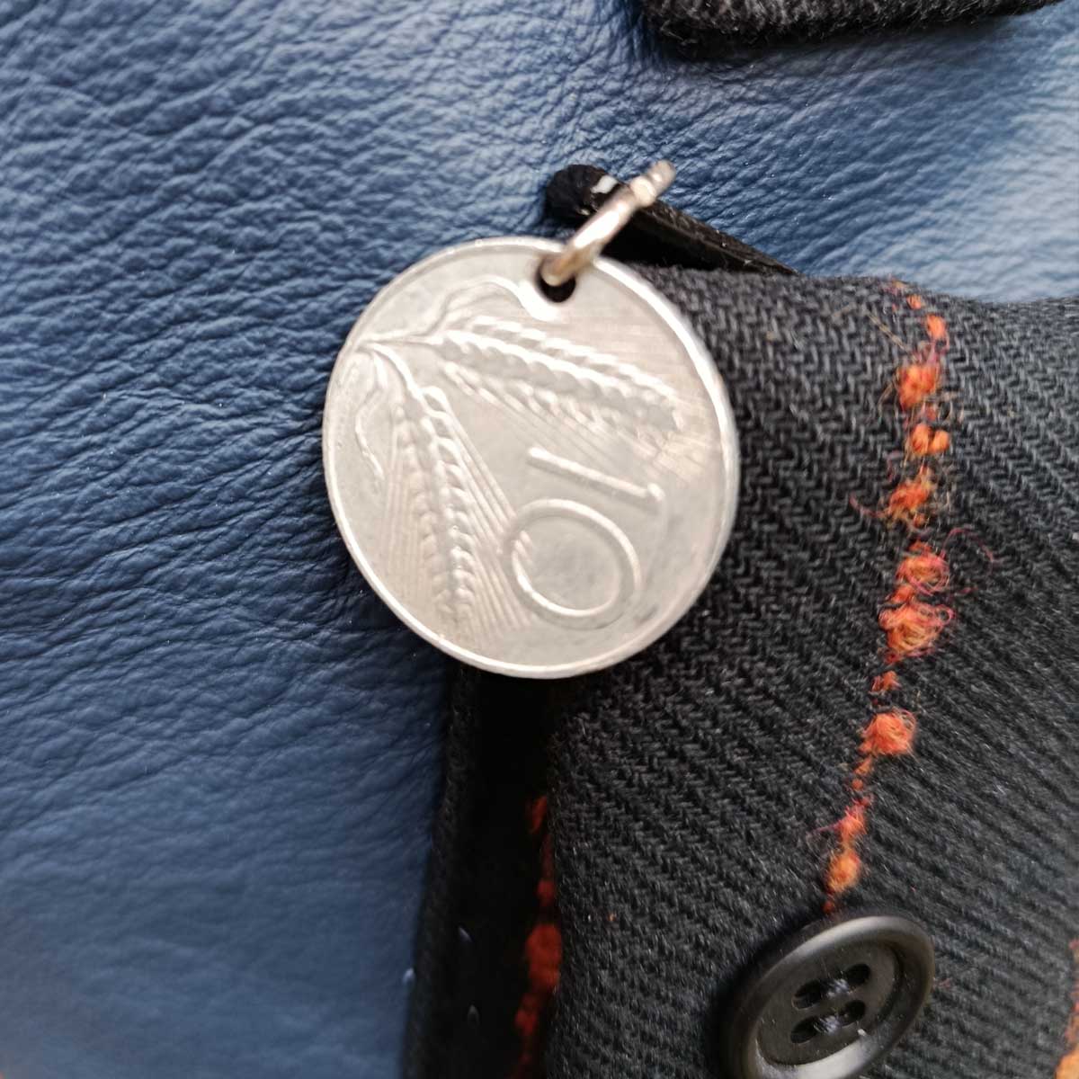 Borsa zaino Fico in VERA PELLE n°05 Borsa zaino Fico in VERA PELLE n°05 - immagine 12