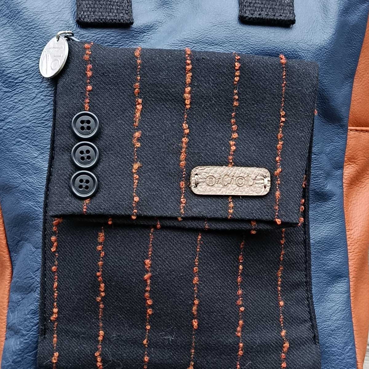 Borsa zaino Fico in VERA PELLE n°05 Borsa zaino Fico in VERA PELLE n°05 - immagine 13