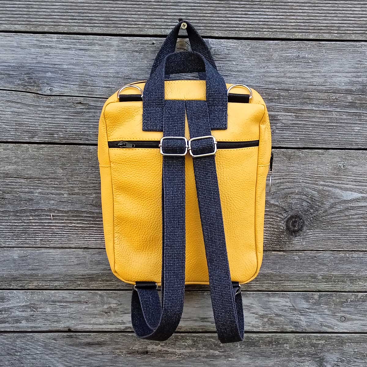 Borsa zaino Fico in VERA PELLE n°07 Borsa zaino Fico in VERA PELLE n°07 - immagine 10