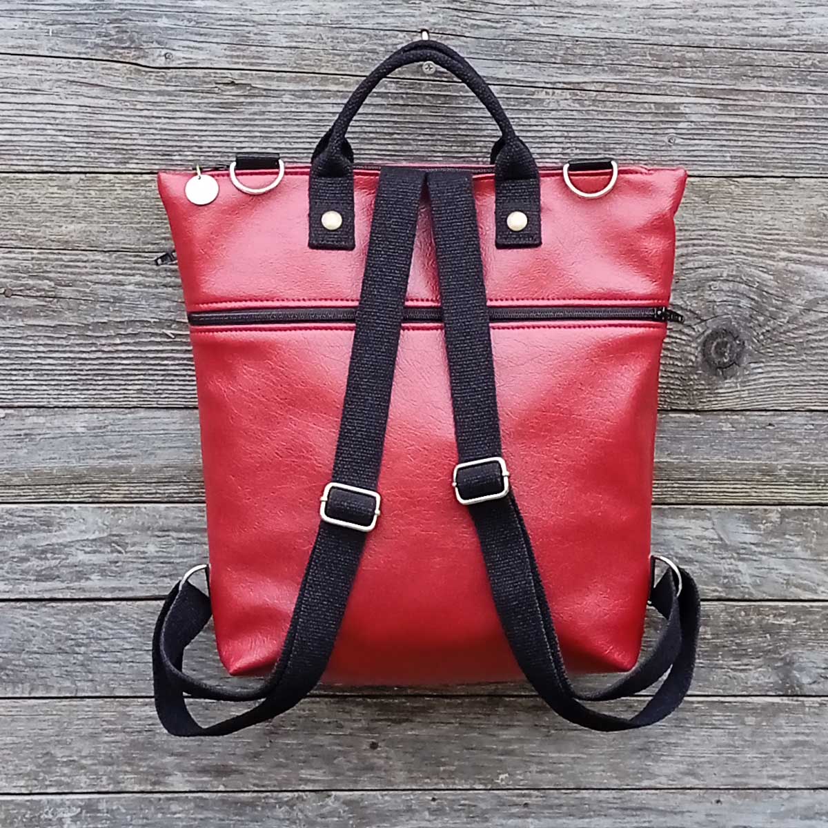 Borsa Zaino Cinno n°06 PELLE RIGENERATA Borsa Zaino Cinno n°06 PELLE RIGENERATA - immagine 18