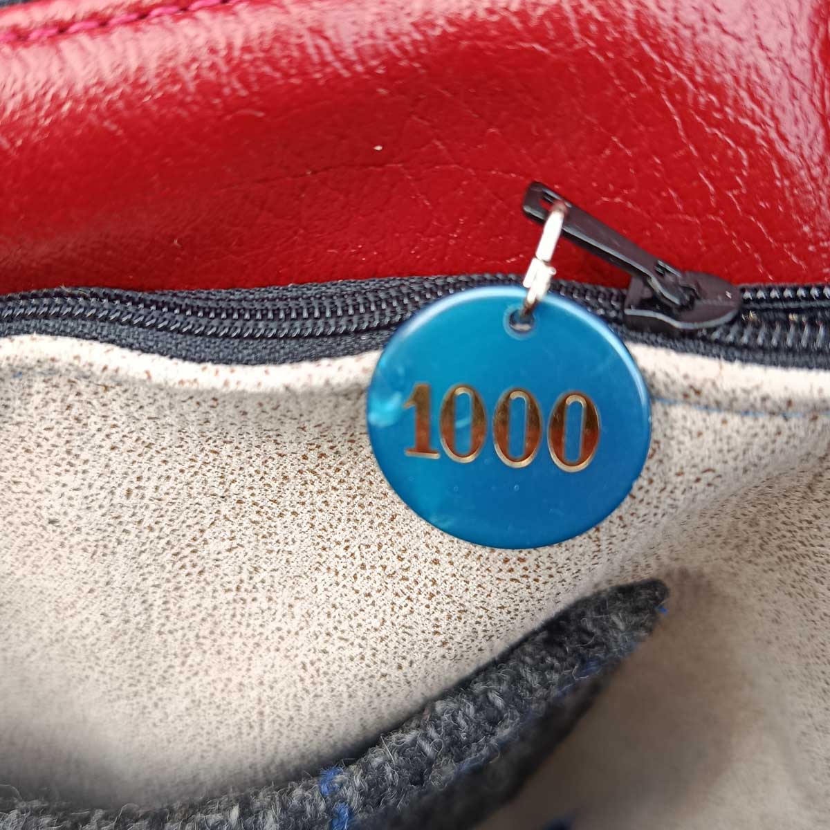 Borsa Zaino Cinno n°06 PELLE RIGENERATA Borsa Zaino Cinno n°06 PELLE RIGENERATA - immagine 19