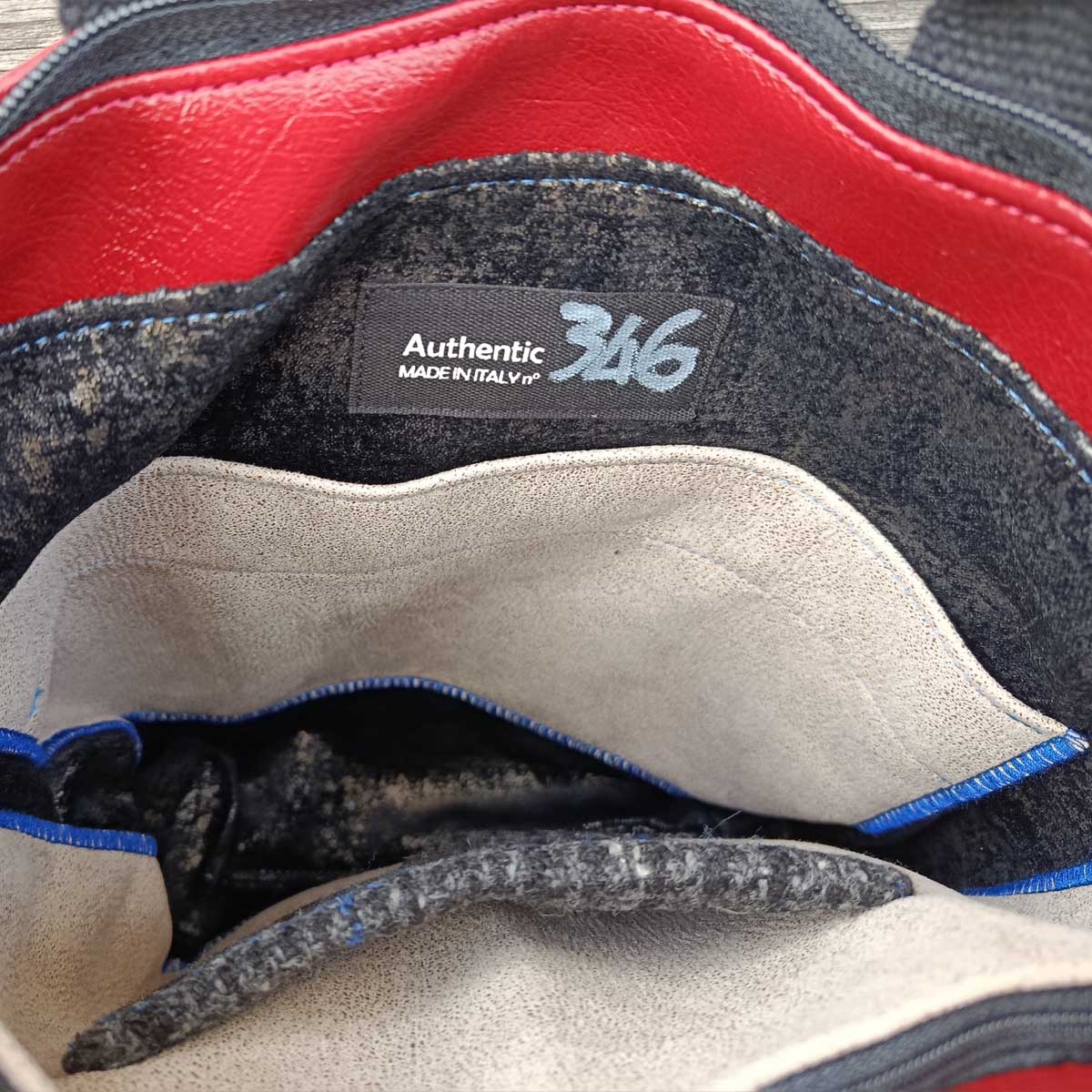 Borsa Zaino Cinno n°06 PELLE RIGENERATA Borsa Zaino Cinno n°06 PELLE RIGENERATA - immagine 20