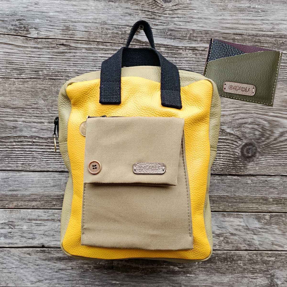 Borsa zaino Fico in VERA PELLE n°08 Borsa zaino Fico in VERA PELLE n°08