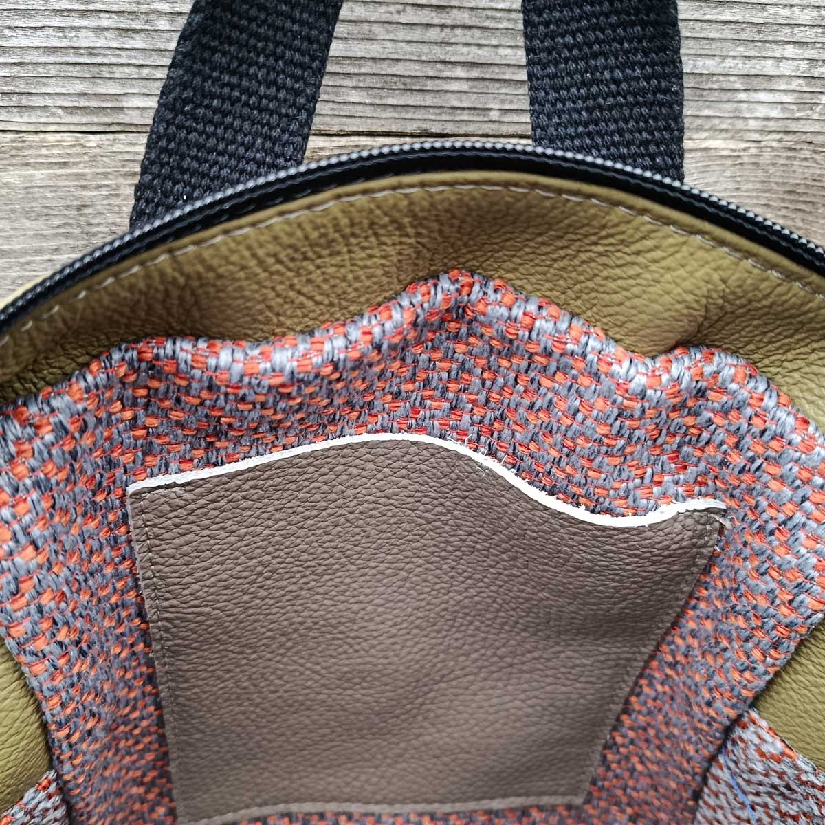 Borsa zaino Fico in VERA PELLE n°08 Borsa zaino Fico in VERA PELLE n°08 - immagine 16