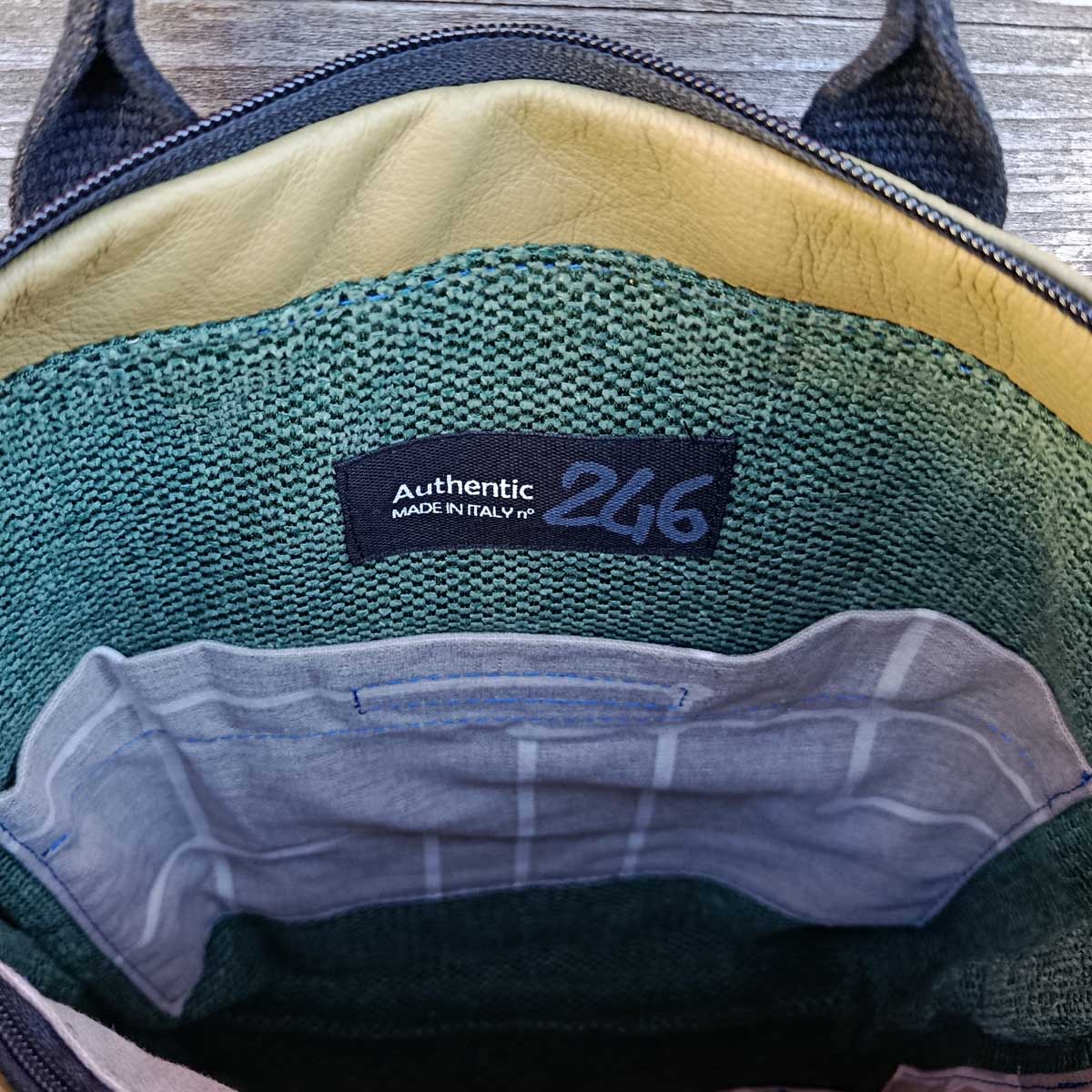 Borsa Zaino Cinno in VERA PELLE n°08 Borsa Zaino Cinno in VERA PELLE n°08 - immagine 13