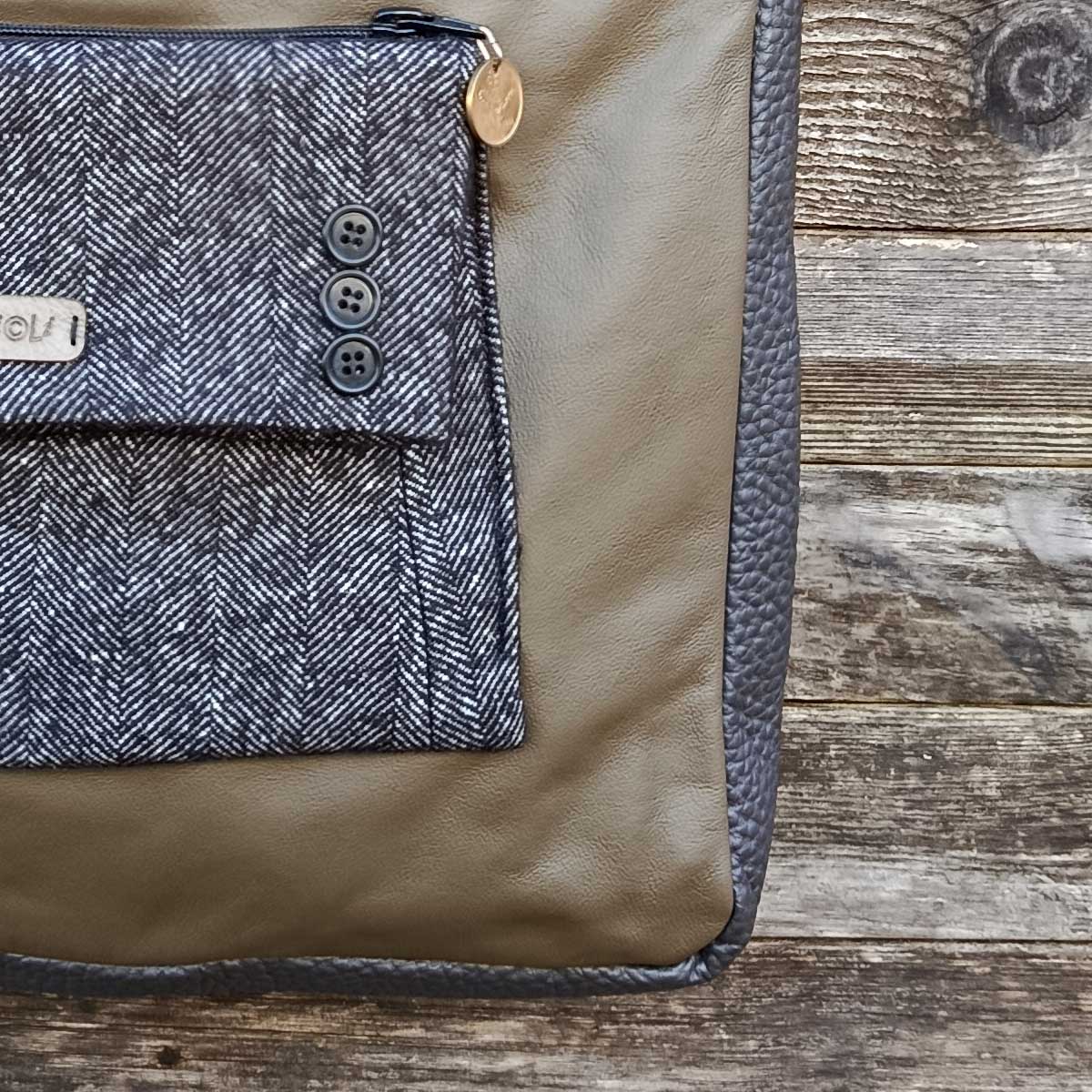 Zaino Ganzo in VERA PELLE n°06 Zaino Ganzo in VERA PELLE n°06 - immagine 8