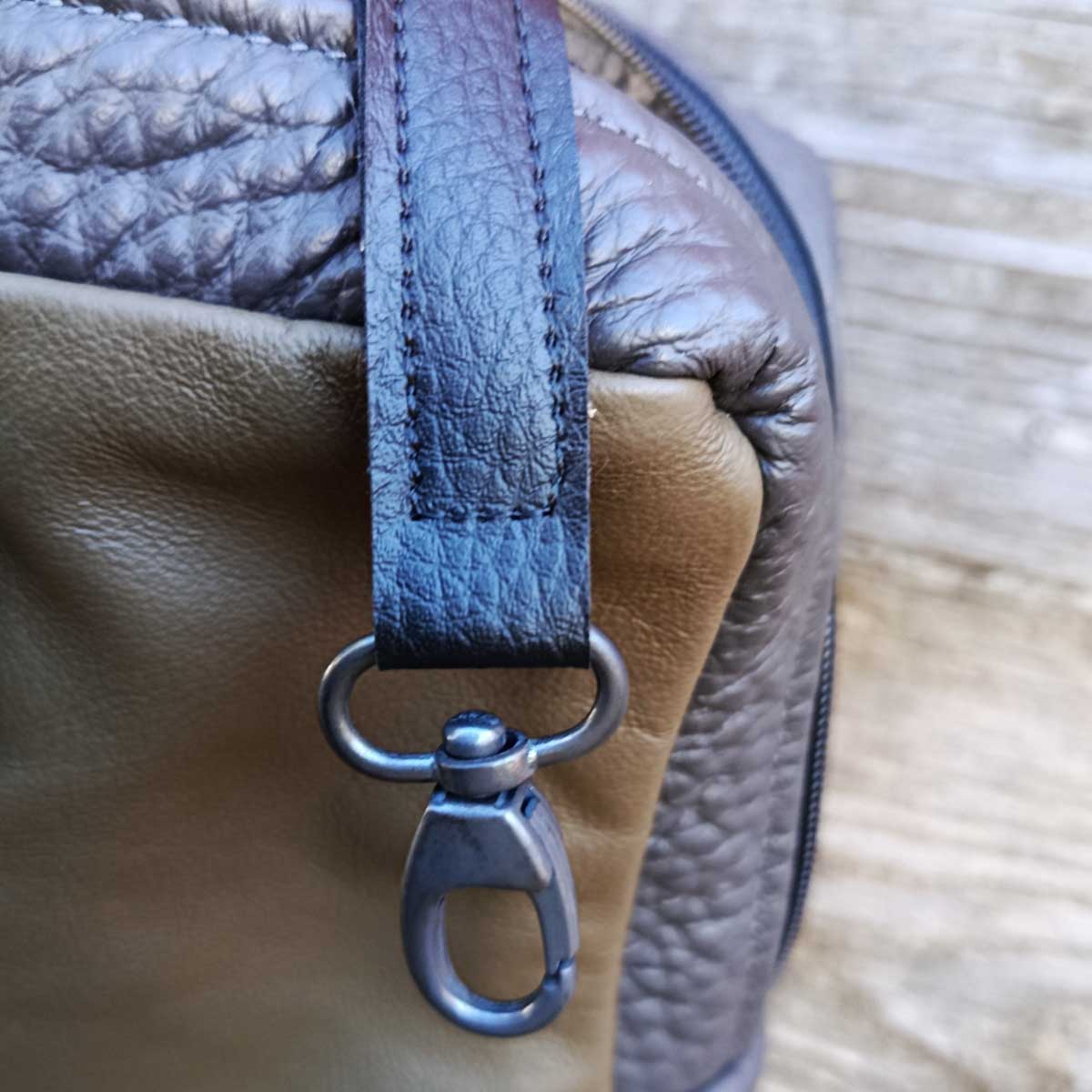 Zaino Ganzo in VERA PELLE n°06 Zaino Ganzo in VERA PELLE n°06 - immagine 17