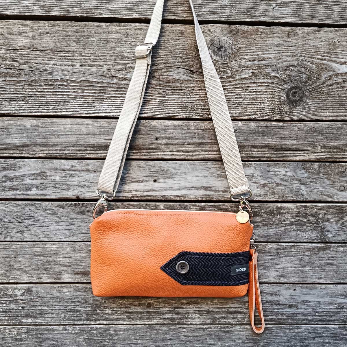 Pochette Lupin n°01 vera pelle Pochette Lupin n°01 vera pelle - immagine 8